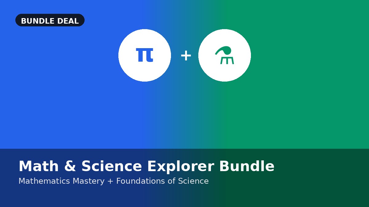 Math & Science Explorer Bundle