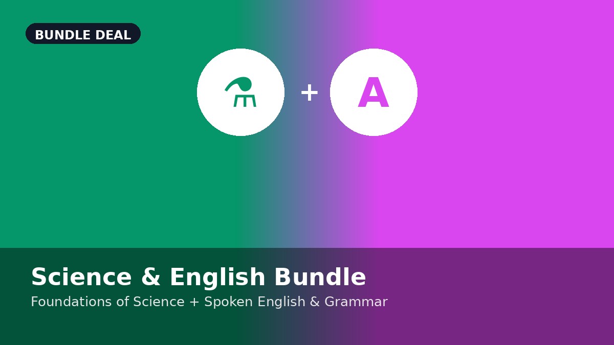 Science & English Bundle