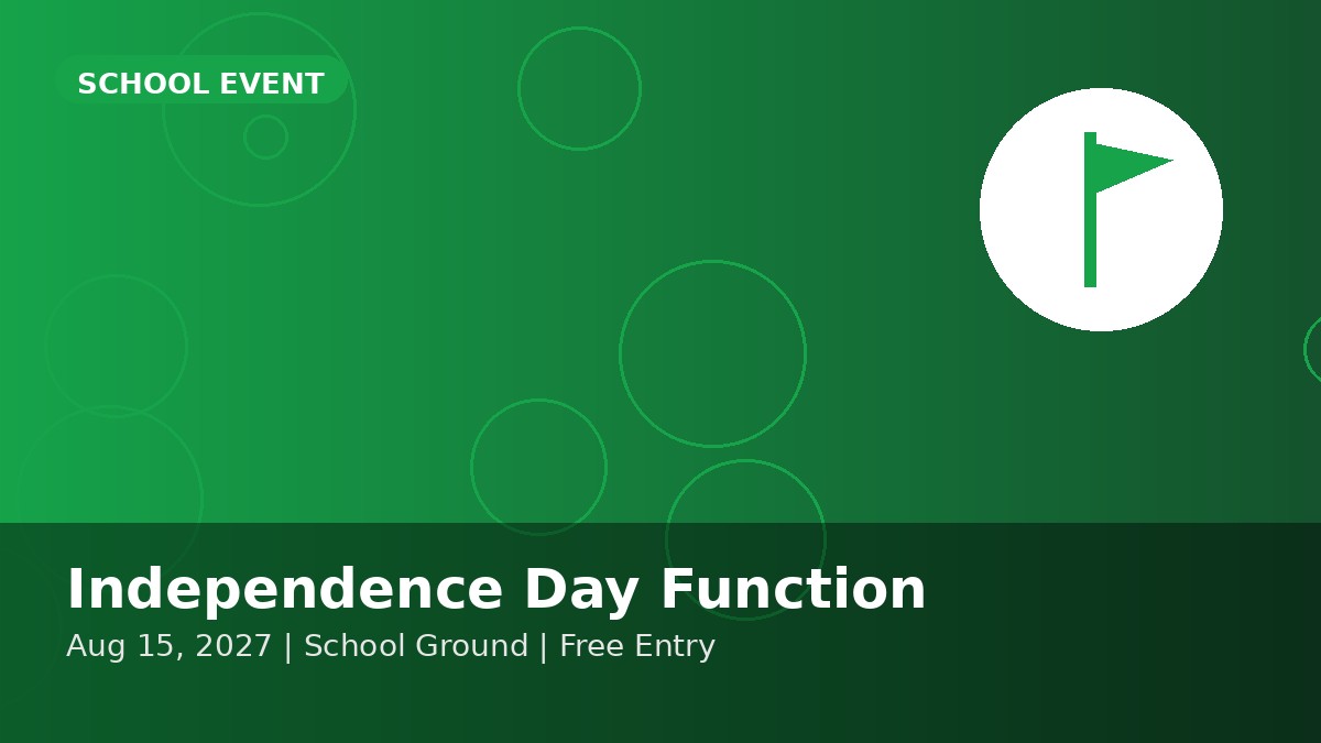 Independence Day Function